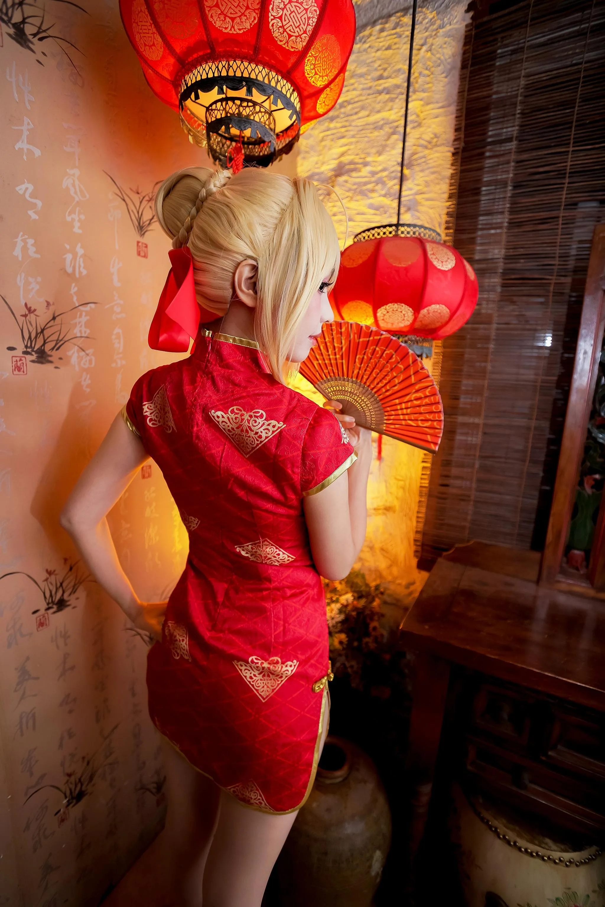 ElyEE子 – NO.61 saber-红旗袍 [21P]插图5
